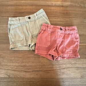 Cat & Jack Colored Shorts - Size 2T